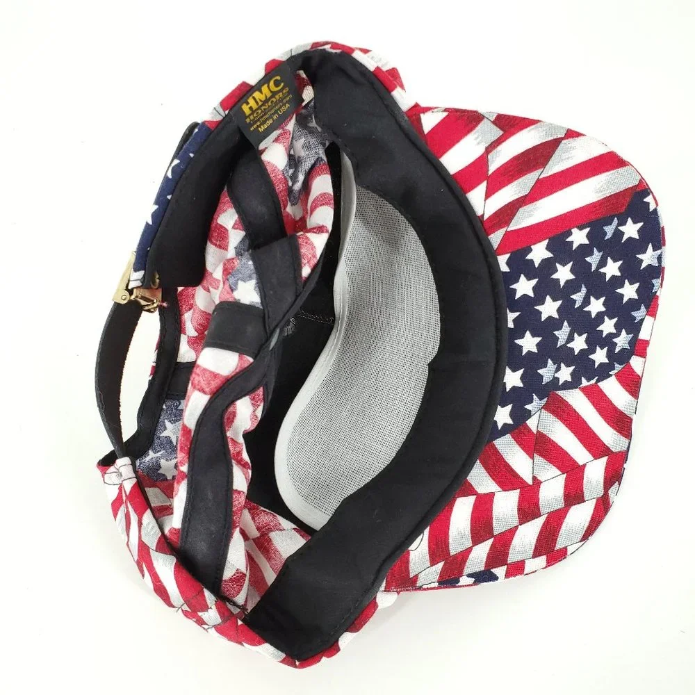 HMC HONORS Men Hat US Flag Vietnam Veteran